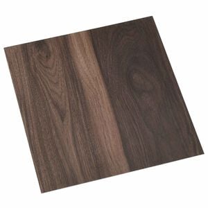 vidaXL Podlahov&eacute; dosky Tmavohned&aacute; 5,11 m&sup2; 55 ks PVC