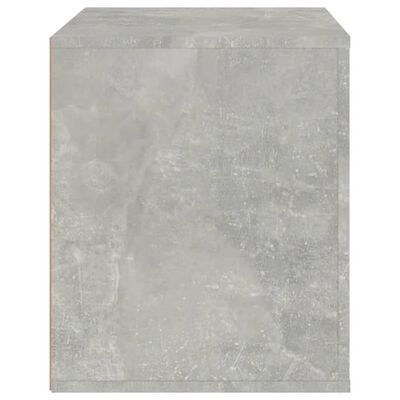 vidaXL Nočný stolík betónovo-sivý 50x39x47 cm