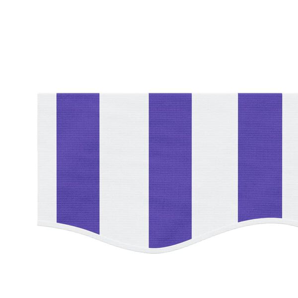 vidaXL N&aacute;hradn&aacute; l&aacute;tka na vol&aacute;n mark&iacute;zy modro-biela pruhovan&aacute; 4 m