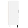 vidaXL Komoda biela 69,5x34x90 cm kompozitn&eacute; drevo