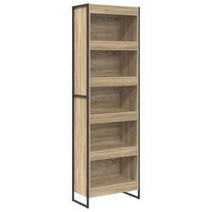 vidaXL Knižnica 60 x 30 x 189,5 cm Dub sonoma