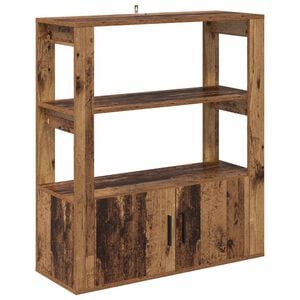 vidaXL Serv&iacute;rovacia skriňa Star&eacute; drevo 30 x 80 x 90 cm