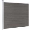 vidaXL Plotov&yacute; panel WPC 175x146 cm siv&yacute;