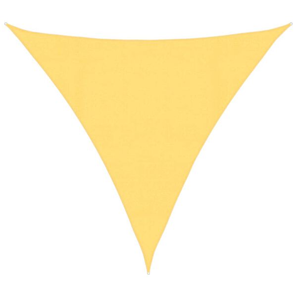 vidaXL Tieniaca plachta 160 g/m&sup2; b&eacute;žov&aacute; 4,5x4,5x4,5 m HDPE