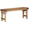 vidaXL lavička Pr&iacute;rodn&aacute; 110 x 35 x 46 cm Zrecyklovan&eacute; star&eacute; drevo