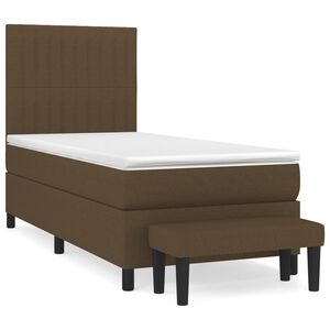 vidaXL Posteľn&yacute; r&aacute;m boxsping s matracom hned&yacute; 80x200 cm l&aacute;tka