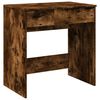 vidaXL Toaletn&yacute; stol&iacute;k so zrkadlom dymov&yacute; dub 73x46,5x120 cm