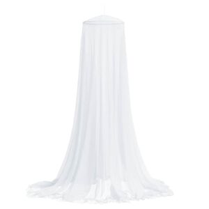 vidaXL Moskyti&eacute;ra na posteľ 220 sieťovina biela 56x56x220 cm