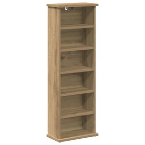 vidaXL CD Skrinka Dub artisan 60 x 17 x 92 cm Kompozitn&eacute; drevo
