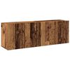 vidaXL TV skrinky n&aacute;stenn&eacute; 2 ks star&eacute; drevo 60x30x41 cm