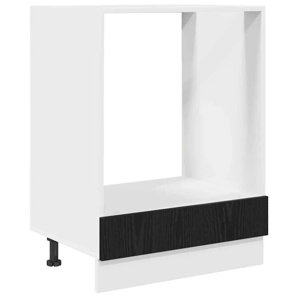 vidaXL Z&aacute;vesn&aacute; skrinka Čierny dub 60 x 46 x 81,5 cm Kompozitn&eacute; drevo