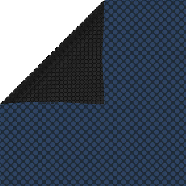 vidaXL Plávajúca solárna bazénová fólia z PE 300x200 cm čierna a modrá