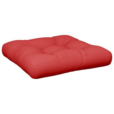 vidaXL Podložka na paletový nábytok, červená, látka