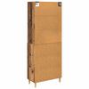 vidaXL Highboard Star&eacute; drevo 69,5 x 32,5 x 180 cm Kompozitn&eacute; drevo