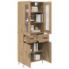 vidaXL Highboard Remeseln&yacute; dub 69,5 x 34 x 90 cm Kompozitn&eacute; drevo