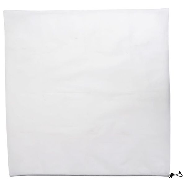 vidaXL Flísové kryty na rastliny so šnúrkou 12 ks 70 g/m² 0,8x0,8 m