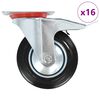 vidaXL Otočn&eacute; kolieska 16 ks 160 mm