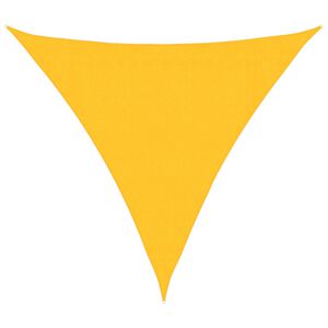 vidaXL Tieniaca plachta 160 g/m&sup2; žlt&aacute; 3,6x3,6x3,6 m HDPE