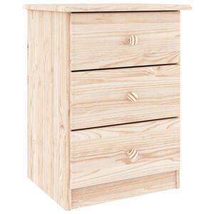 vidaXL Nočn&yacute; stol&iacute;k ALTA 41x35x55 cm mas&iacute;vna borovica