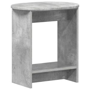 vidaXL Bočn&yacute; st&ocirc;l Bet&oacute;novo siv&aacute; 50 x 39,5 x 55 cm Kompozitn&eacute; drevo