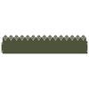 vidaXL Obrubn&iacute;ky tr&aacute;vnika 30 ks 103 x 0,05 x 22 cm Oceľ Olivovo zelen&aacute;