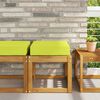 vidaXL Vank&uacute;&scaron; na vonkaj&scaron;ie sedenie Zelen&aacute; 40 x 40 x 8 cm