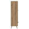 vidaXL Highboard so z&aacute;suvkou Remeseln&yacute; dub 69,5 x 31 x 115 cm