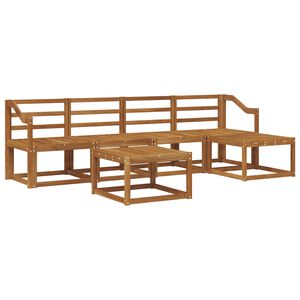 vidaXL Z&aacute;hradn&aacute; s&uacute;prava gaučov 6 pcs Pr&iacute;rodn&aacute;