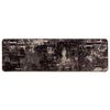 vidaXL Beh&uacute;ň MARSA Čierna 100 x 350 cm Polyester a PVC