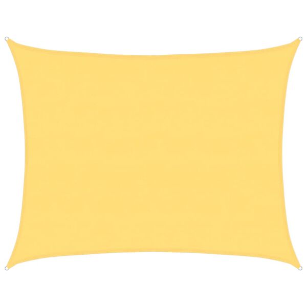 vidaXL Tieniaca plachta 160 g/m², béžová 6x7 m, HDPE