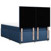 vidaXL Posteľn&yacute; r&aacute;m boxspring s matracom modr&yacute; 140x200 cm l&aacute;tka