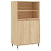 vidaXL Vysok&aacute; skrinka dub sonoma 60x36x110 cm spracovan&eacute; drevo