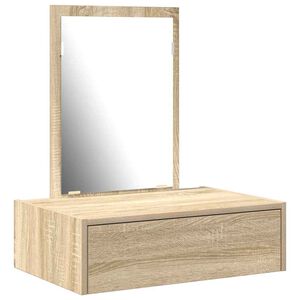 vidaXL Toaletn&yacute; stol&iacute;k Hned&aacute; 60 x 40 x 70 cm Kompozitn&eacute; drevo