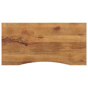 vidaXL Stolov&aacute; doska so zakriven&iacute;m 120x50x2,5 cm surov&yacute; mangov&yacute; mas&iacute;v
