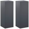 vidaXL Stojan na rastliny 2 pcs Antracitov&aacute; 30 x 30 x 80 cm