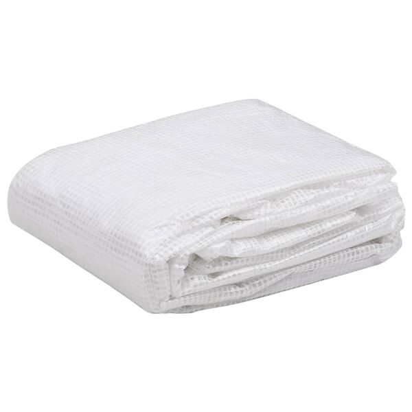 vidaXL Náhradná plachta na skleník (9 m²) 3x3x2 m, priehľadná