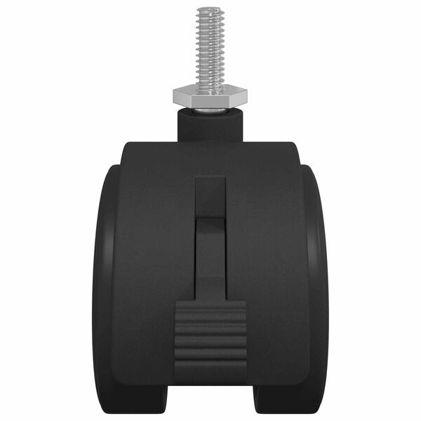 vidaXL Pojazd 2 pcs Čierna a strieborn&aacute; 40,1 x 40,1 x 37,8 mm