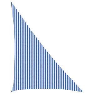 vidaXL Plachta na tienenie 4 x 5 x 6,8 m HDPE Trojuholn&iacute;kov&yacute;
