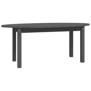 vidaXL Konferenčn&yacute; stol&iacute;k siv&yacute; 110x55x45 cm borovicov&yacute; mas&iacute;v