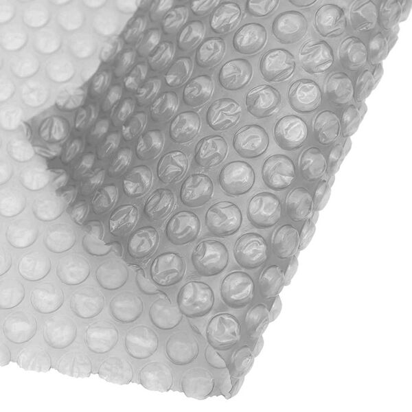 vidaXL Pl&aacute;vaj&uacute;ca sol&aacute;rna baz&eacute;nov&aacute; f&oacute;lia z PE 381 cm siv&aacute;