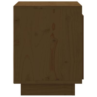 vidaXL Nočné stolíky 2 ks medovo-hnedé 40x30x40 cm borovicové drevo