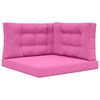 vidaXL Vank&uacute;&scaron; na vonkaj&scaron;iu pohovku Polyester Ružov&aacute; 80 x 80 cm