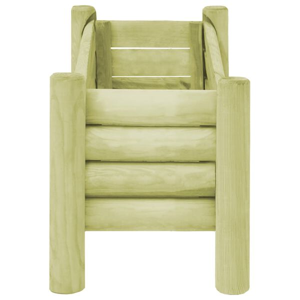 vidaXL Vyvýšený záhradný záhon, impregnovaná borovica 120x40x42 cm