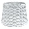 vidaXL Tienidlo na stropn&uacute; lampu biele &Oslash;40x26 cm pr&uacute;ten&eacute;