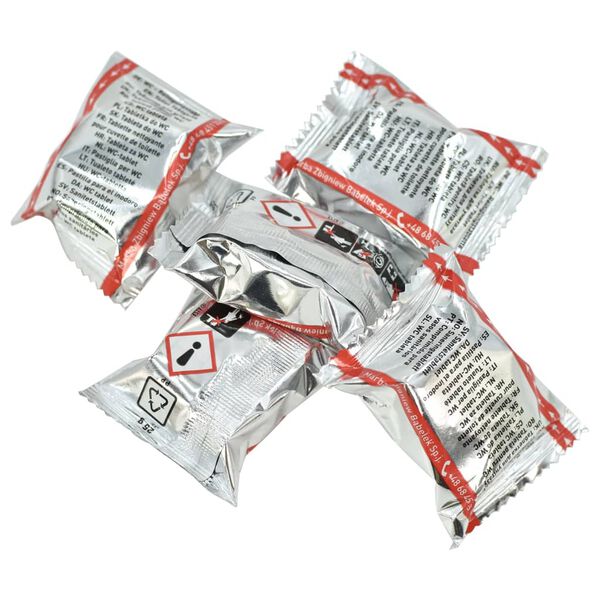 vidaXL Tablety na čistenie toaliet 100 ks čističe pisoárov