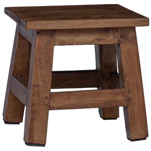 vidaXL Stolička Pr&iacute;rodn&aacute; 26 x 26 x 26 cm Mahag&oacute;nov&eacute; drevo