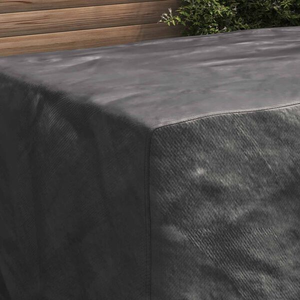 vidaXL Obal na n&aacute;bytok Jednofarebn&yacute; Čierna 170 x 100 x 70 cm 600D