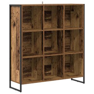 vidaXL Knižnica 99.5 x 30 x 108.5 cm Kompozitn&eacute; drevo Star&eacute; drevo