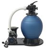vidaXL Pieskov&aacute; filtr&aacute;cia s čerpadlom 1000 W, 16800 l/h XL