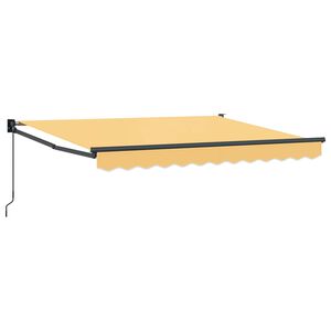 vidaXL Sklopn&aacute; mark&iacute;za Pieskov&aacute; 3,5 x 2,5 m 100% polyester a hlin&iacute;k